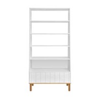 BELLAMY Polica za knjige Toteme Botanic, bijela