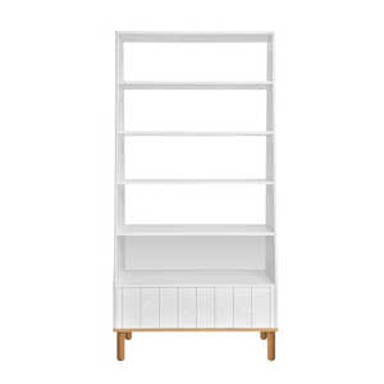 BELLAMY Polica za knjige Toteme Botanic, bijela
