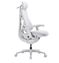 LIBERNOVO Ergonomska stolica Omni Pro 48 cm, bijela