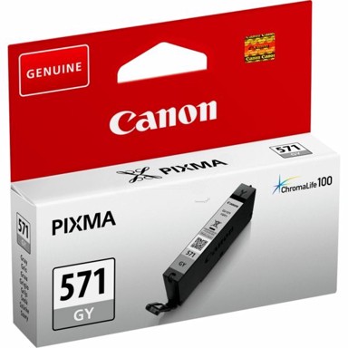 CANON Tinta, CLI-571, original, siva