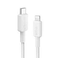 ANKER USB-C na Lightning pleteni kabel 322, bijeli, 1.8m