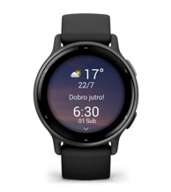 GARMIN Pametni sat Vivoactive 5, senzor otkucaja GPS, crni