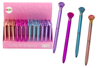 Dijamantna kemijska olovka, Mat, plavi uložak 0.7 mm