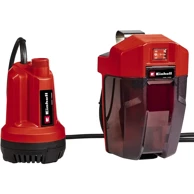 EINHELL Baterijska pumpa za čistu vodu GE-SP 18 Li - Solo, 18 V, crvena/crna