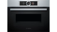 BOSCH Ugradbena pećnica/mikrovalna CMG656BS1, 60 x 45 cm, inox
