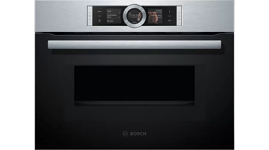 BOSCH Ugradbena pećnica/mikrovalna CMG656BS1, 60 x 45 cm, inox