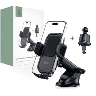 TECH-PROTECT Univerzalni nosač za kontrolnu ploču i ventilacijski otvor V6, crni