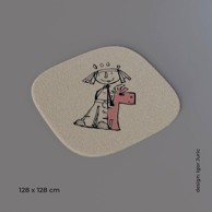 Tepih dječji Girl5, 128 x 128 cm
