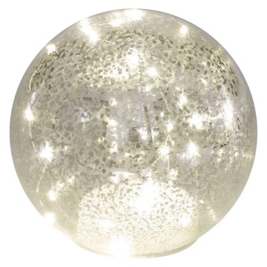 EMOS Božićne lampice, LED girlanda staklena kugla, 40 LED, baterijsko napajanje