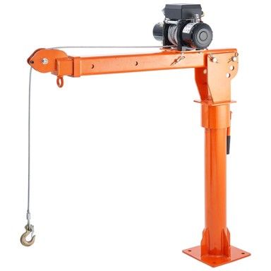 VEVOR Električna dizalica za kamion nosivost 997,9 kg 173x145x45 cm, crna