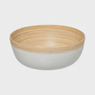 FIVE Zdjela Modern 30x12 cm, bambus - Bijela