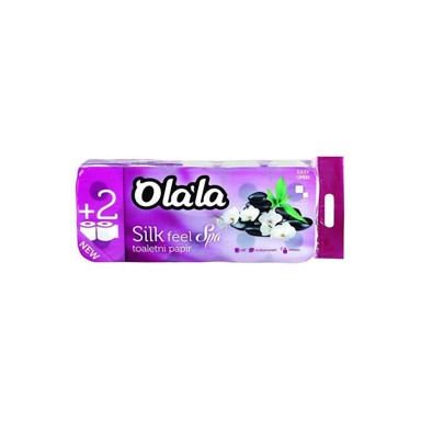 OLALA Toaletni papir Silk Feel Spa 10/1 troslojni mirisni