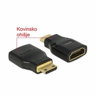 DELOCK Adapter HDMI-C Mini M na HDMI Ž 4K