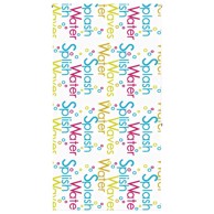 Rolo zavjesa za tuš, 130x240 cm, šareno