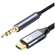 CO2 USB-C na Mini Jack 3,5 mm adapter kabel 1 m