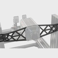 ASETEK Nosač SimSports Front Mounting Bracket, čelik, crni, 535x135x168 mm