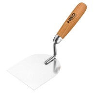 NEO TOOLS Potkovasta lopatica za žbuku od nehrđajućeg čelika, 100 mm