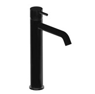 CISAL Slavina za umivaonik Less visoka, crna