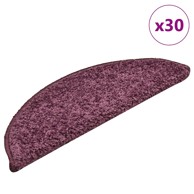 Otirači za stepenice 30 kom tamnoljubičasti 56x17x3 cm