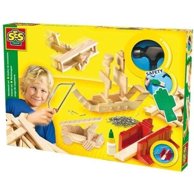 SES CREATIVE Kreativni set, Woodwork Set de Luxe
