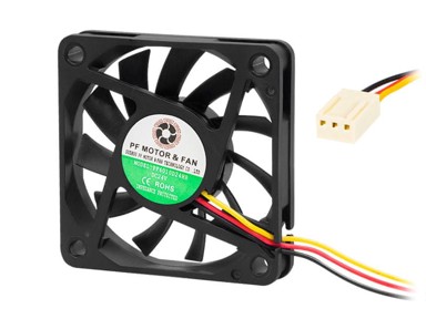 BLOW Ventilator 60 x 10 mm 24 V DC, kuglični ležaj