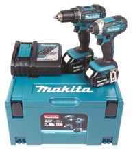 MAKITA Akumulatorski set bušilica DLX2127MJ, 18 V