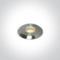 ONE LIGHT Ugradbena vanjska podna svjetiljka led 0,3w, prom 25, ss316, 3000k, ip68 dm69066m/w