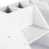 NORTHIX Organizator za stol A4, 2 pretinca i 5 odjeljaka, MDF, bijeli