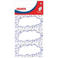 HERLITZ Školske papirnate etikete, Oblaci