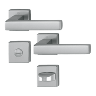 HOPPE Rozeta ALU. GRT. TOULON 1737/843KV/843KVS, F9, wc