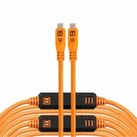 TETHER TOOLS Kabel za spajanje TetherPro Optima 10G, USB-C, 9,4m, narančasti