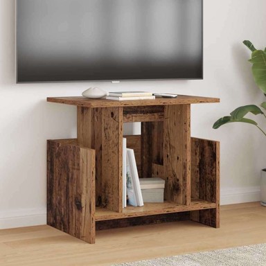 TV stalak 50x35x45 cm od konstruiranog drva, staro drvo