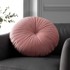 CATHERINE LANSFIELD Ukrasni jastuk od samta ø 40 cm Round Soft Touch 