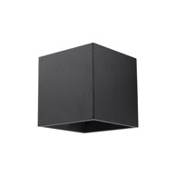 NICE LAMPS Crna zidna lampa Geo