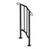 VEVOR Rukohvat BP-12, 1535 x 84 x 990 mm, crni