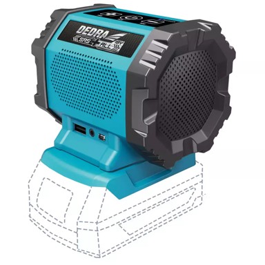 Punjivi Bluetooth zvučnik, 18 V + USB