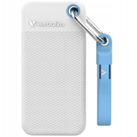 VERBATIM Vanjski SSD Pocket SSD, 1 TB, M.2, USB-C 3.2 Gen 2, plava