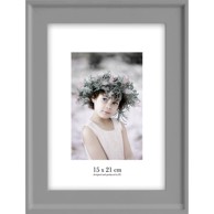 STYLER Sivi zidni okvir Malaga, 22 x 28 cm