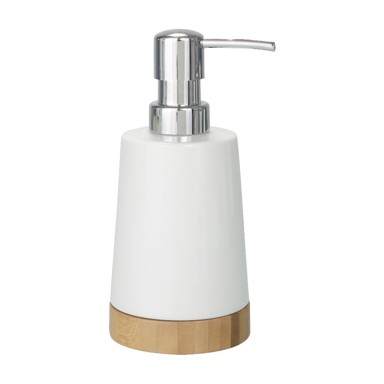 WENKO Dozator za sapun Bamboo, 330 ml