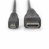DIGITUS HDMI/D mikro kabel 1 m 4K AK-330115-010-S, crna