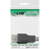 INLINE USB 2.0 adapter ženski na USB-A, crni