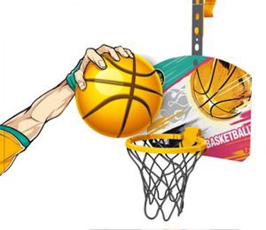 Mini plastični košarkaški koš 9504