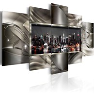 Slika Night in New York II 100x50