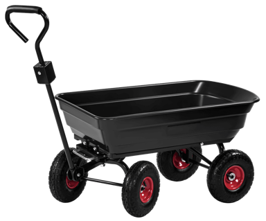 KRAFT&DELE Vrtna transportna kolica 75 l, 300 kg KD3127