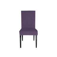 Navlaka za stolicu rastezljiva, plišana, ljubičasta