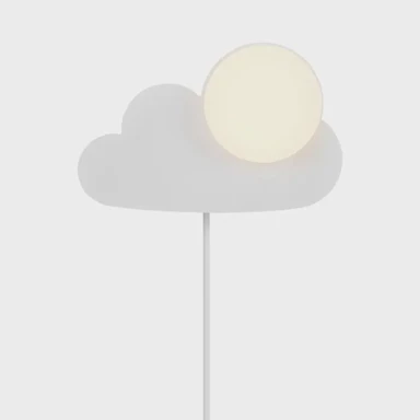 NORDLUX Zidna svjetiljka Skyku Cloud, E14, IP20, bijela