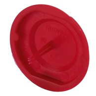 LUX TOOLS Poklopac za razvodni kutiju fi60mm, crveni