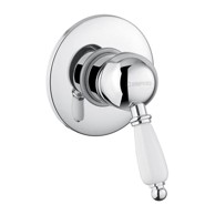 SAPHO Ugrađena slavina za tuš Kirké White (s 1 izlazom), srebrna