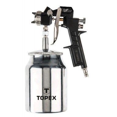 TOPEX Pištolj za boju s metalnom posudicom 75M206, 1,5 mm, 1,0 l