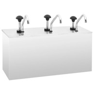 Dozator za umak, 3x3,5 L, nehrđajući čelik